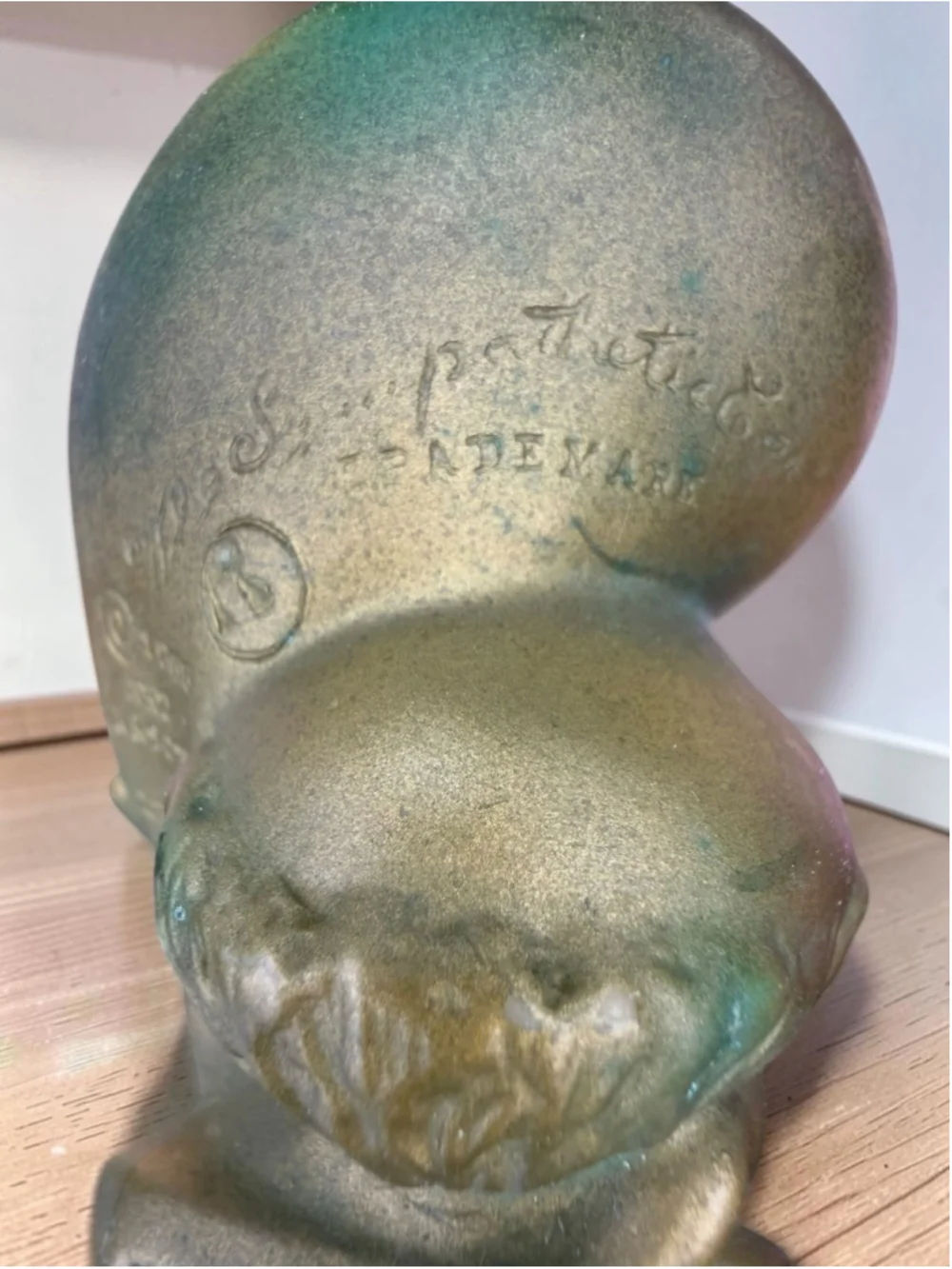 Vintage 1956 Art Anson “The Sympathetic Ear” Novelty Pixie Salt or Pepper Shaker